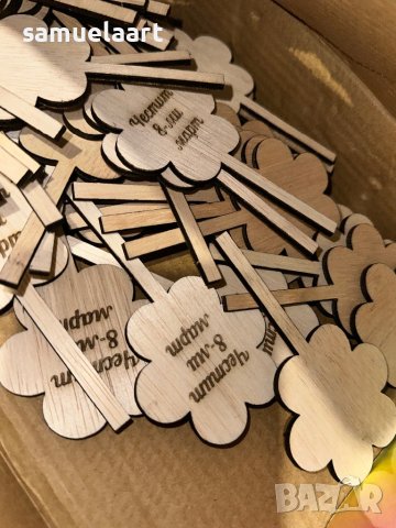 Заготовки от шперплат за 8-ми март, снимка 5 - Дърводелски услуги - 43872416
