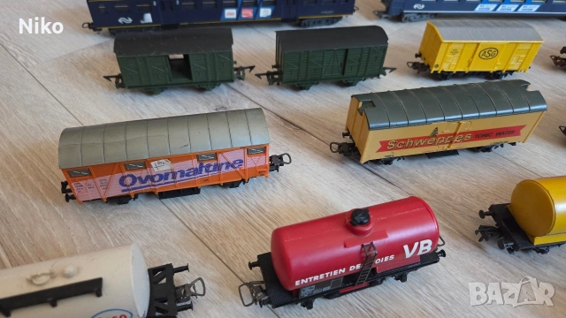 25 х вагони H0 (1:87) Lima, Jouef, Märklin, Roco, Fleischmann (най-ниската цена!!) , снимка 5 - Други ценни предмети - 53047329