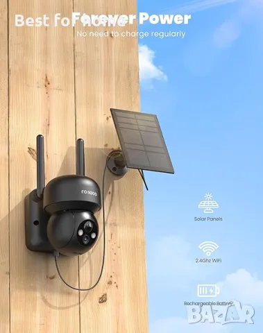 Камера със соларен панел, снимка 3 - Камери - 49224470