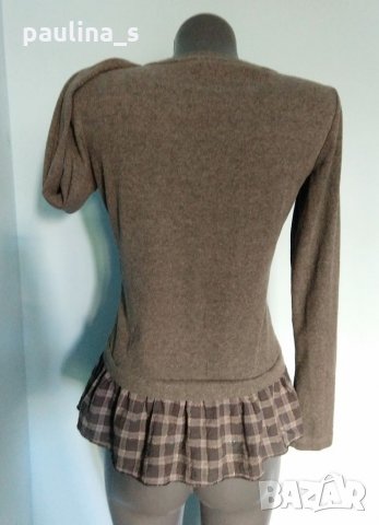 Еластична блузка с къдри / унисайз , снимка 8 - Блузи с дълъг ръкав и пуловери - 14136963