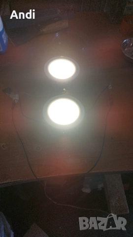 Лунички - лед лампи за таван illuxtron linea 75 HV 9W 300K, снимка 8 - Лед осветление - 52837845