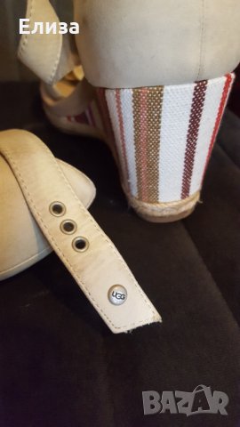 Сандали на платформа оригинални маркови UGG 39 САЩ, снимка 9 - Сандали - 33171351