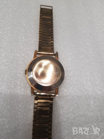 Мъжки позлатен механичен часовник Besancon - Antimagnetic-, снимка 7 - Антикварни и старинни предмети - 35306599