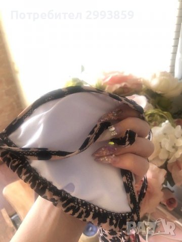 Бански бикини Диор*С/М*DIOR LEOPARD PRINT SWIM, снимка 3 - Бански костюми - 37282700