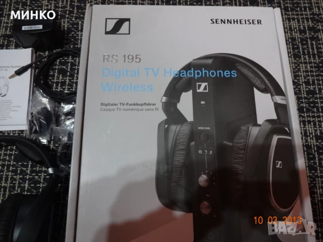 Sennheiser RS ​​​​195 TV слушалки, снимка 12 - Слушалки и портативни колонки - 50674710