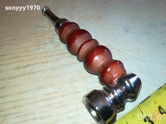 ЛУЛА ЗА ПУШЕНЕ-МЕТАЛ И ДЪРВО 1101241132, снимка 3 - Лули - 43757958