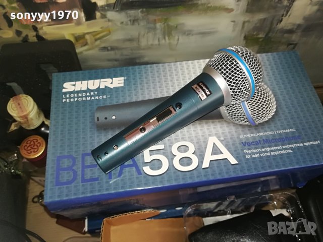 SHURE BETA SM58S-КОМПЛЕКТ, снимка 4 - Микрофони - 28786609