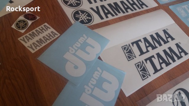 Лого стикери за барабани-Pearl,Tama,Yamaha,DW..., снимка 3 - Ударни инструменти - 39452349