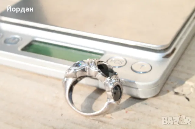 Дамски сребърен пръстен, снимка 11 - Пръстени - 49169399