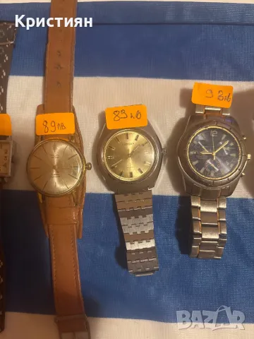 13 броя часовници винтидж модели повечето работят отлично !, снимка 3 - Антикварни и старинни предмети - 49718296