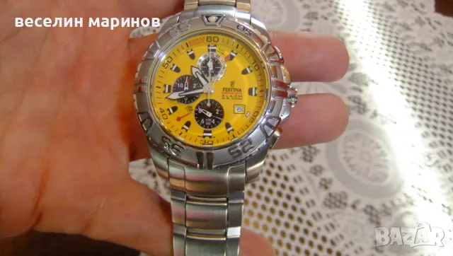 Продавам мъжки кварцов часовник ''Festina''