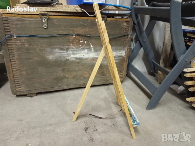 Статив за рисуване, дървен, височина 30 , 40 см, , снимка 8 - Други стоки за дома - 52805123