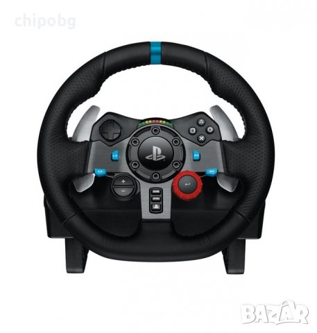 Волан, Logitech G29 Driving Force Racing Wheel, PlayStation 4, PlayStation 3, PC, 900° Rotation, Dua, снимка 2 - Аксесоари - 38486110