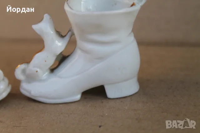Стари порцеланови обувки, снимка 5 - Колекции - 47764662