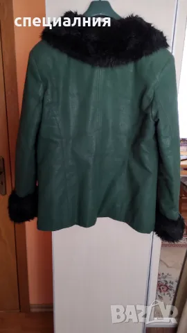 петролно зелено дамско яке, снимка 2 - Якета - 48858866