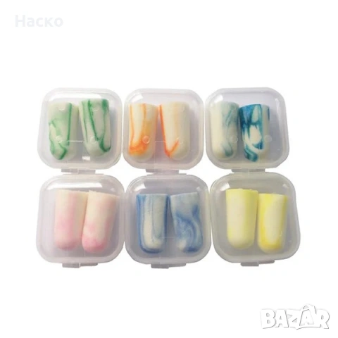 Тапи за уши от пяна - 6 чифта за спокоен сън и концентрация, снимка 2 - Други - 53451690