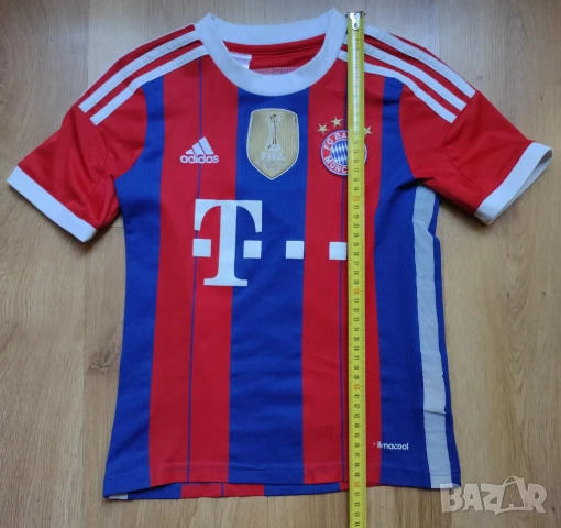 Bayern Munchen / Adidas - детски футболен екип на Bayern Munich , Байерн Мюнхен, снимка 3 - Детски тениски и потници - 51408966