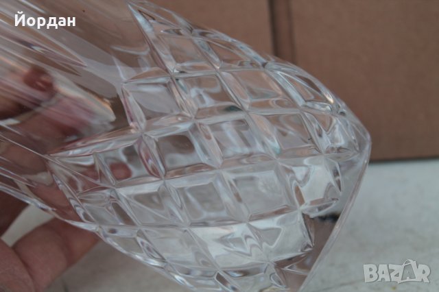 Кристална ваза, снимка 6 - Вази - 35421472