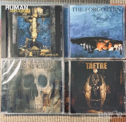 The Forgotten,Scenteria,Taetre, снимка 1 - CD дискове - 40450348