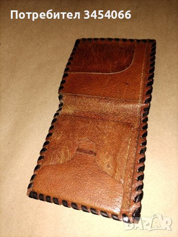 Мъжки портфейл. , снимка 2 - Антикварни и старинни предмети - 43441605