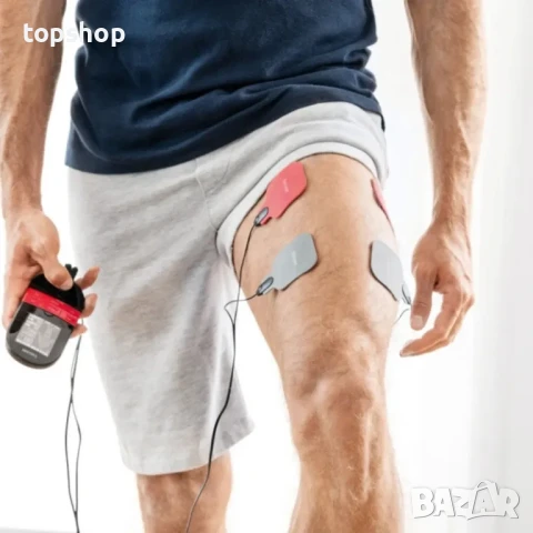 НОВ електростимулатор Beurer EM 59, TENS, EMS, 4 електрода, Затопляне, 64 програми, снимка 2 - Фитнес уреди - 50542529