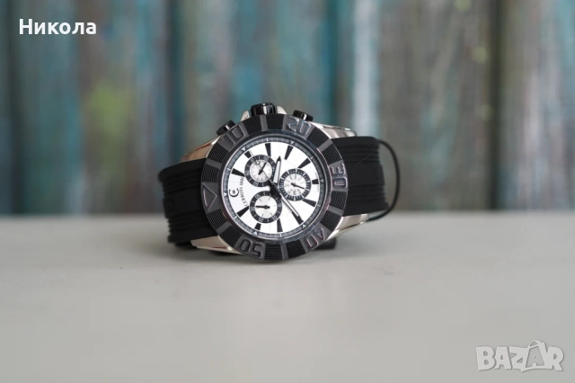 CERRUTI - нов кварцов хронограф , ref.CRA042E214Q , снимка 2 - Мъжки - 52355704