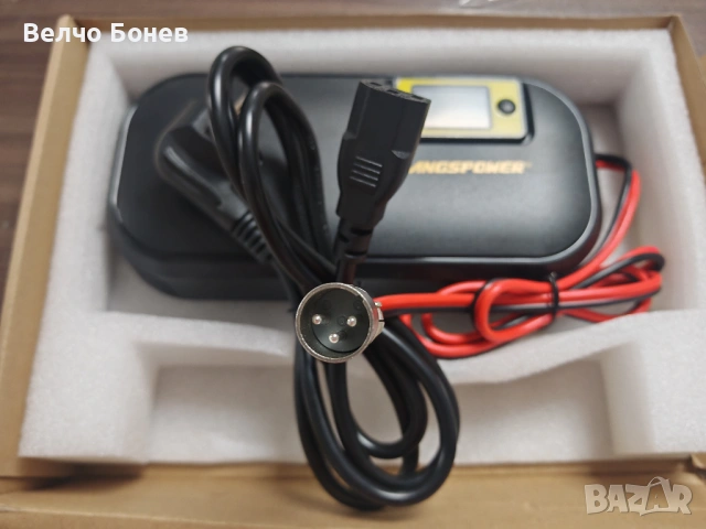 TANGSPOWER 48V 54.6V 12A XLR-3 зарядно за тротинетки/ел. колела/ховърборди, снимка 2 - Оригинални зарядни - 53202953