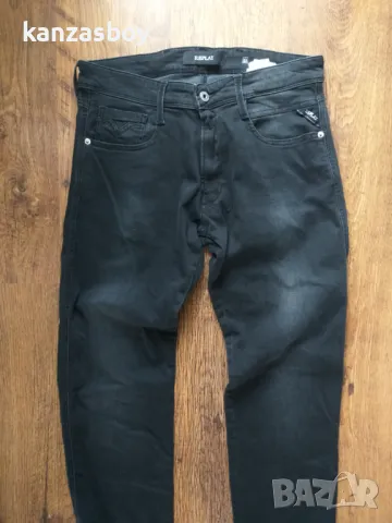 replay anbass straight fit jeans - страхотни мъжки дънки КАТО НОВИ 32 , снимка 7 - Дънки - 49262871