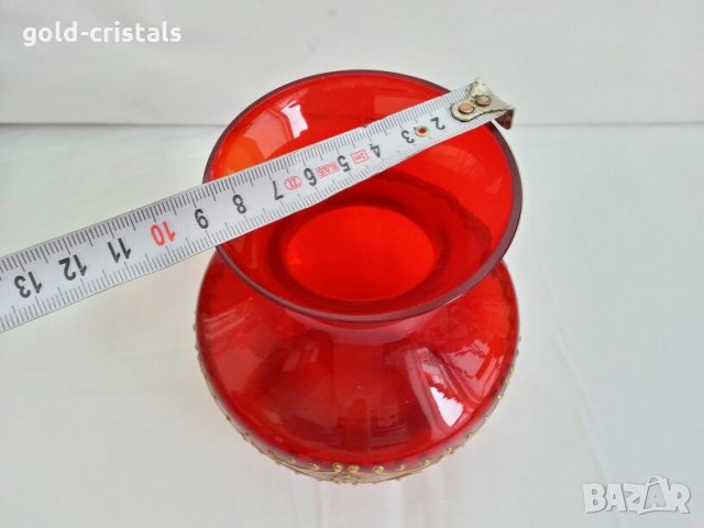 ваза с позлата, снимка 5 - Антикварни и старинни предмети - 26820071