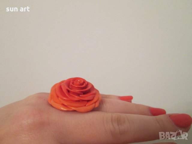 рози-арт пръстени , снимка 5 - Пръстени - 27633620