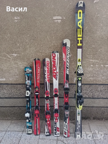 Ски, различни видове 