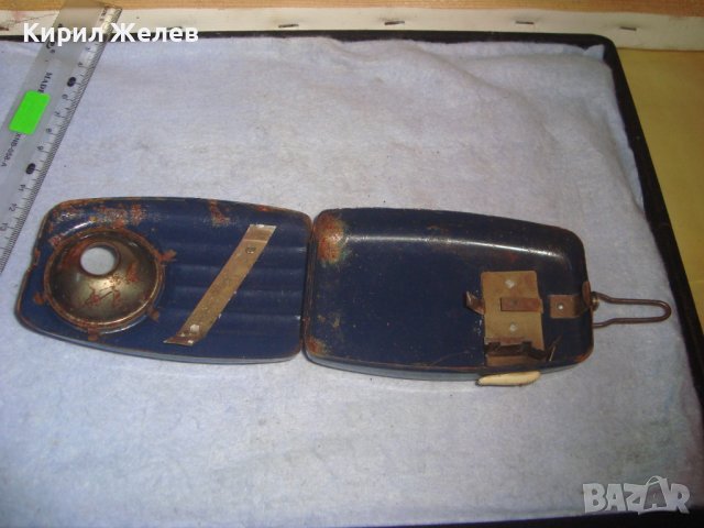 СВЕТЛИНА - СТАРО СИГНАЛНО МЕТАЛНО РЯДКО РЕТРО БГ - ФЕНЕРЧЕ ВОЕННОМОРСКО 32186, снимка 2 - Антикварни и старинни предмети - 38276938