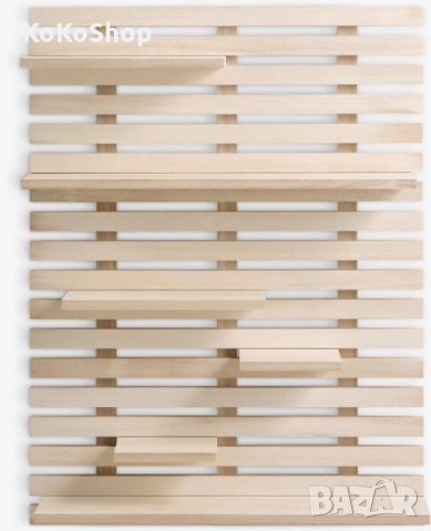 Етажерка-60х80х17 см./стенна етажерка/стенен рафт, снимка 3 - Етажерки - 51945631