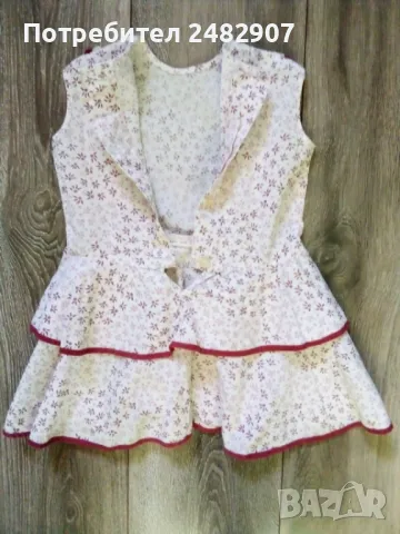 Детска рокля - ретро , снимка 5 - Детски рокли и поли - 48548279