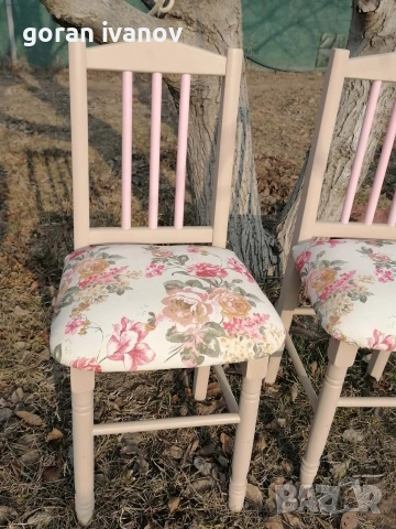 Продавам два винтидж стола, снимка 3 - Столове - 53144393