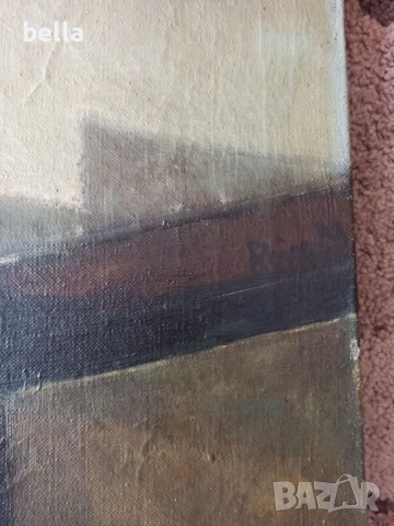 СТАРА ОРИГИНАЛНА ГОЛЯМА МАЙСТОРСКА ТВОРБА -ГОЛО ТЯЛО, снимка 5 - Антикварни и старинни предмети - 50820826