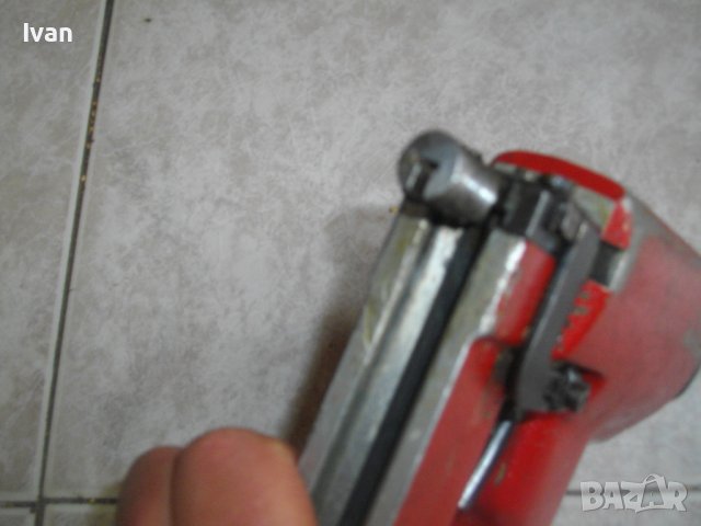 GS/KRAFT WERKZEUGE/EINHELL/PARKSIDE-Пневматичен Професионален Такер-Голям-Комбиниран-Скоби/Пирони/Иг, снимка 5 - Други инструменти - 39978311