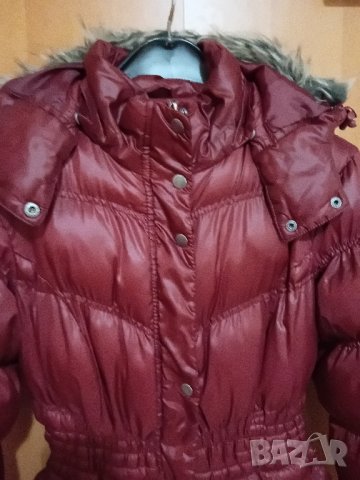 Дълго зимно яке Бордо John Baner, снимка 4 - Якета - 43829270