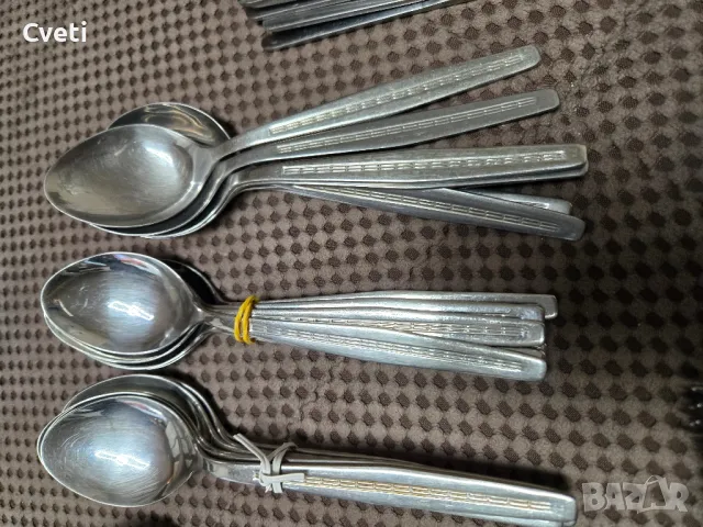 Прибори за хранене, вилици, лъжици и ножове , снимка 11 - Прибори за хранене, готвене и сервиране - 48535525