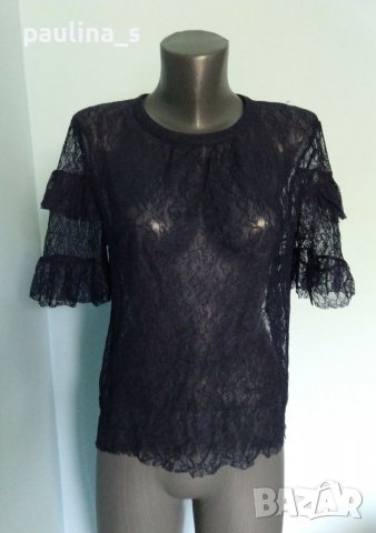 Три броя блузи от дантела, различни цветове и модели / голям размер , снимка 3 - Корсети, бюстиета, топове - 37387615