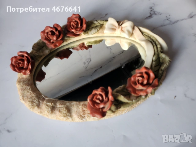 Винтидж огледало, снимка 2 - Огледала - 53010780