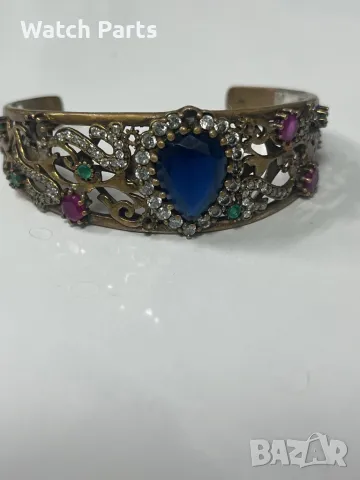 Ориенталска гривна със сребро и месинг