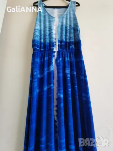 СТРАХОТНА ДЪЛГА РОКЛЯ 2XL, снимка 2 - Рокли - 50428663