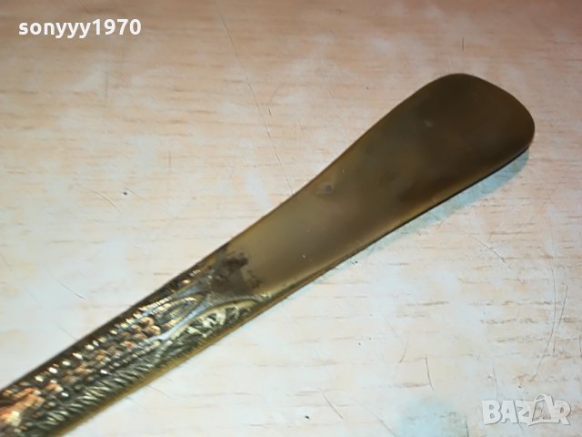 обувалка-лъв мед/месинг 37х5см 0407211153, снимка 13 - Антикварни и старинни предмети - 33415943