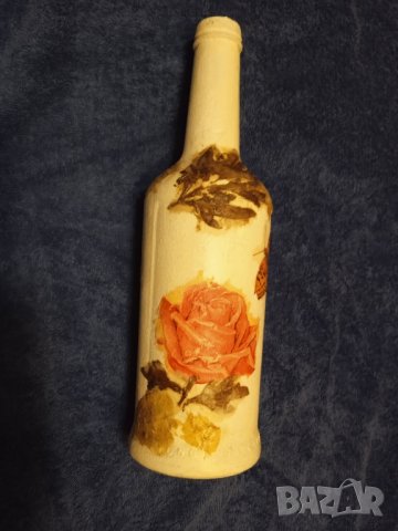 рисувана бутилка, снимка 2 - Декорация за дома - 43652528