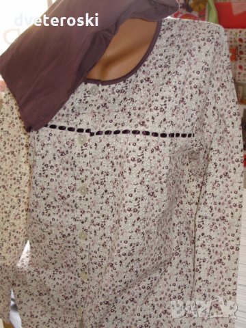 Дамска пижама с дълъг ръкав размер Л, снимка 3 - Пижами - 22935756