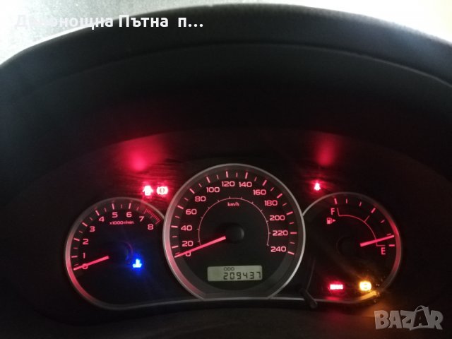 Километраж Субару Импреза Subaru Impreza