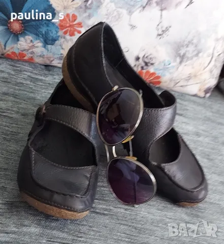 Естествена кожа "Clarks" active wear / Дамски спортни и ортопедични обувки / N 37,5 