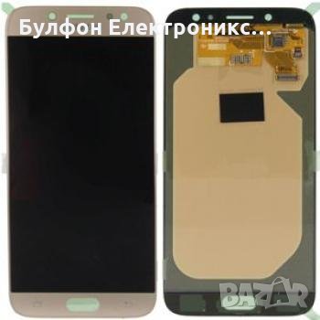 AMOLED Дисплей за Samsung j7 2017 j730 черен златен или син, снимка 2 - Резервни части за телефони - 28416170