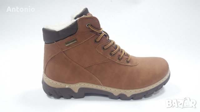 Мъжки боти бежови 3574